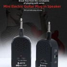 Ja-01 Mini Guitar Amp Portable Electric Guitar Amplifier Clean Distortion New