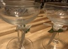 Bride And Groom Toast Champagne Wine Glasses  Wedding Knife And Server