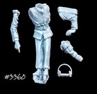 1 35 Resin Figure German Panzer Tank Commander Pointing Shouting Model Kit 3360