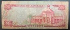  1970  Jamaica 50 Cents P53a  E214306 