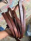 Cowperson Tack Used Western Leather Split Reins 8ft Long Free Shipping
