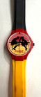 Vintage 1980 s Swatch Coca Cola Diner Swiss Watch 25mm Working