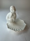 Copenhagen Denmark Dahl Jensen Dj Porcelain 1099 Girl On Shell Discontinued Vtg