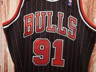 Large Dennis Rodman Chicago Bulls 1995-96 Hardwood Classics Mitchell ness Jersey