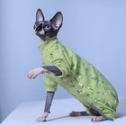 Pet Dog Cat Clothes Puppy Cat Long Sleeves Cotton 4-legged Coat Pullover Us