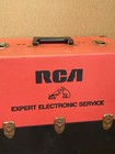 Vintage Rca Expert Electronic Service Vacuum Tube Caddy Case Nipper Tote Bag