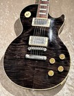 Gibson Custom Shop Les Paul Class 5 Trans Black Made In Usa 2001 Electric Guitar