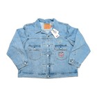  new  Mens Xxl - Levis X Team Usa Trucker Jacket Type Ii  limited Edition  Rare
