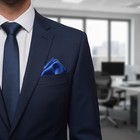 12 30 Pack Satin Pocket Squares For Men Solid Color Suit Handkerchief Set