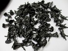 Risk 40th Anniversary Game Replacement Parts Black Metal Army 63 Pieces   Bag