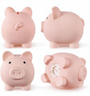 Unbreakable Plastic Coin Piggy Bank For Kids  Fun Savings Bank Gift  Perfect For