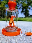 8  Orange Cyclops Bong With Screen Filter Bowl Premium Quality Water Pipe Hookah