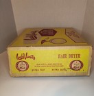 Vintage Lady Vanity Deluxe Hair Dryer In Original Box Unused Green Open Box