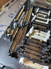 Industrial Vintage Gold Plated Connectors  And Big Vintage Ag Plated Pins 1 Lb