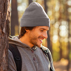 Men Hat Ribbed Solid Plain Knit Ski Cap Warm Beanie Skull Winter Cuff Hats Us