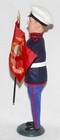 Byers Choice U s  Marine With Flag Caroler -  Free Priority Shipping - New