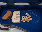 Vintage Unmarked German 4 4 Violin W  Solo Germany Bow   Case