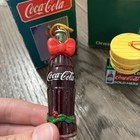 Lot Of 2 Vintage Coca Cola Ornaments With Original Boxes  1990-1991
