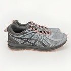 Asics Frequent Trail  Running Shoe Women   s Size 6 5 Black Gray Blue Pink