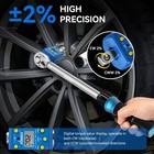 Disen 1 2  Digital Torque Adapter Set  10-200 N m   7 4-147 5 Ft-lb   Blue
