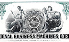     ibm Corporation 1958 Stock Certificate   Early Version   1st Personal Computer