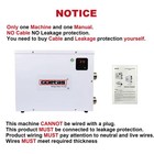 220v Split Phase Electric Swimming Pool Water Heater 11kw18kw Thermostat Hot Tub