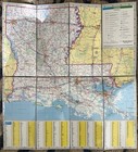 Rand Mcnally Louisiana State Easy Finder Road Map Write On Wipe Off