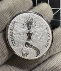 2018 Fiji 1 Oz Silver Gorgeous Reverse Proof Coin     Mermaid Rising    999 Fine