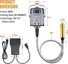 1000w Rotary Flex Shaft Grinder Hanging Grinding Carver Electric Tool Kits