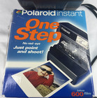 Polaroid Onestep 600 Instant Film Camera Vintage Original  With Box Not Tested 