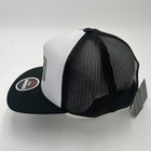 Reebok Mens One Size Fits All Black White Ufc Mma Meshback Snapback Hat Cap Nwt