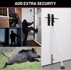 Door Stoppers Security Bar 2 Pack - Heavy Duty Door Jammer Adjustable