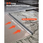 Uimoso 8 Ft Aluminum Alloy Concrete Screed Blade For Leveling Applications