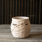 Dresden   Co - Woven Mummy Head Basket Combo -halloween 2026-longaberger Weavers