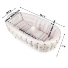  Portable Inflatable Toddler Bath Tub Collapsible Bathtub For Kids Baby Travel