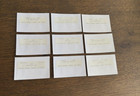 Canal Zone Airmail Stamps Scott  c6 -  c14 Complete Set Of 9 Mint
