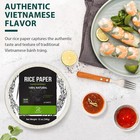 Rice Paper  White Rice Paper Wrappers  1 Pack  34 Sheets-fresh Spring Roll Wr   