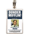 The Office Dwight Schrute Dunder Mifflin Id Badge Cosplay Costume Name Tag To-1