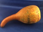 Antique Old Native American Indian Hopi Painted  Gourd Rattle Pueblo W  Stand