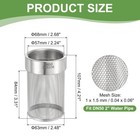 2  Dn50 Female Filter Cover  57mm Hose Inlet Suction Strainer Filter  107mm