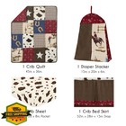 Sweet Jojo Designs 4pc Crib Bedding Set Western Cowboy
