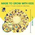Satin Lined Shower Cap For Kids  Reusable Waterproof Hair Cap