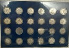 George V 1911-1936 Silver Threepence Coin Set