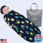 Bluesnail Baby Swaddle  Soft And Comfortable  Newborn Easy Wrap Receiving Bla