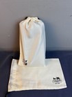 2pcs Coach Drawstring Cream Satin Dust Bag 9 X 5 5    Satiny Bags For Wallet