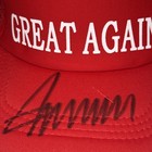 President Donald J Trump Signed Autographed Maga Hat 45-47 Coa Hologram