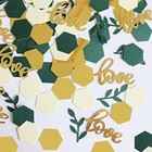 Greenery Wedding Table Confetti boho Love Theme Party Confetti sage Leaf Enga   