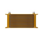 Mishimoto  Universal 19 Row Oil Cooler Heat Exchanger Gold Mishimoto