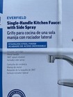 Single-handle Kitchen Faucet With Side Spray New