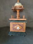 Early 1900 s Antique Folk Art tramp Art Penn Dutch Ornate Wooden Sewing Box 